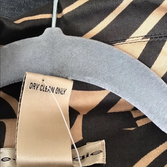 Jacket Ecologie by jacket size med animal print NWT brown beige lined bu… - Picture 3 of 8